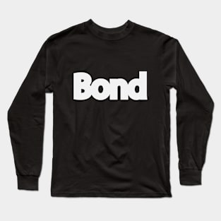 Bond bonding artsy Long Sleeve T-Shirt